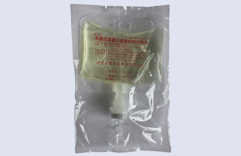 乳酸左氧氟沙星氯化鈉注射液 軟袋