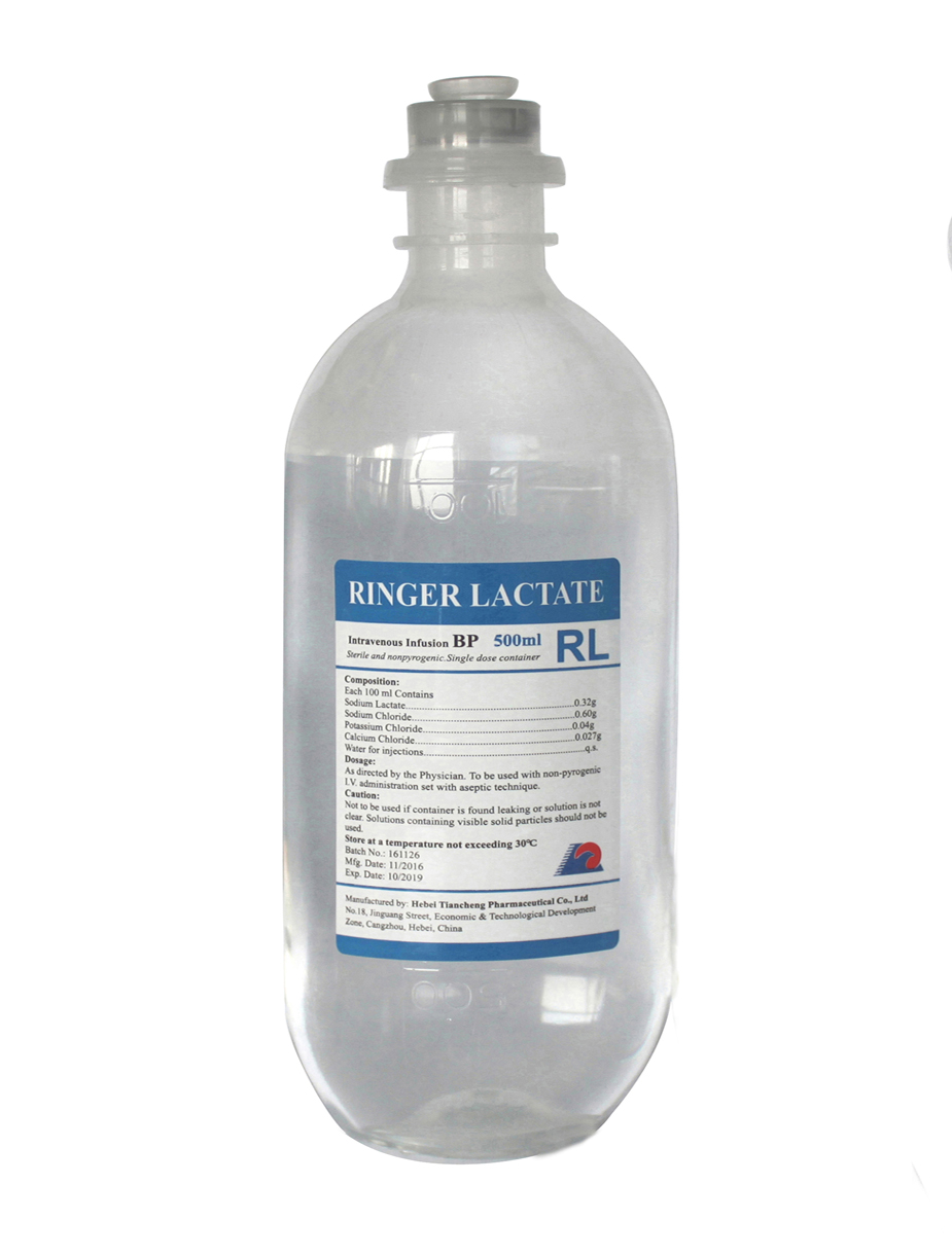 RINGER LACTATE INJECTION 500ML